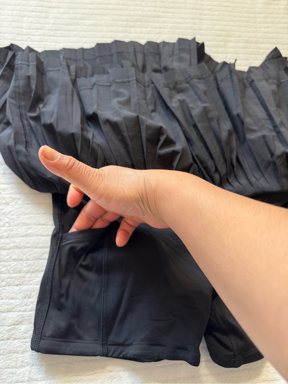 lululemon athletica Black Pleated Athletic Skirt - Picture 6 of 9
